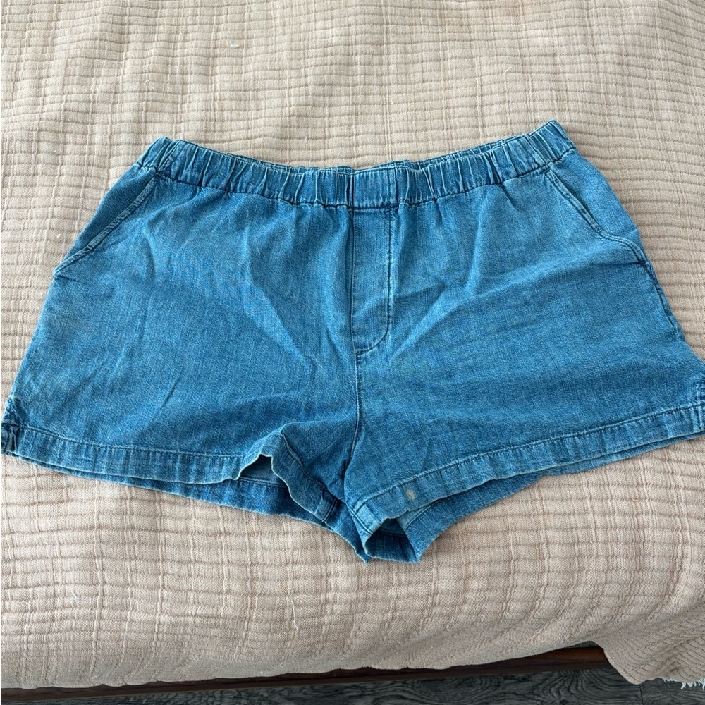 MADEWELL Pull On Jean Shorts
